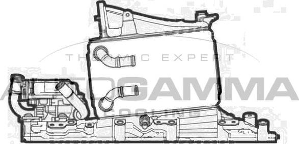 Autogamma 107914 - Intercooler, échangeur droxauto.com