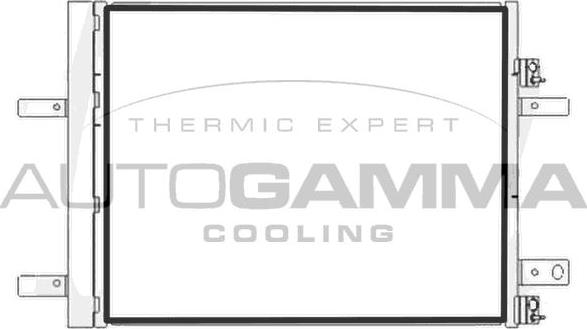 Autogamma 107675 - Condensateur, climatisation droxauto.com