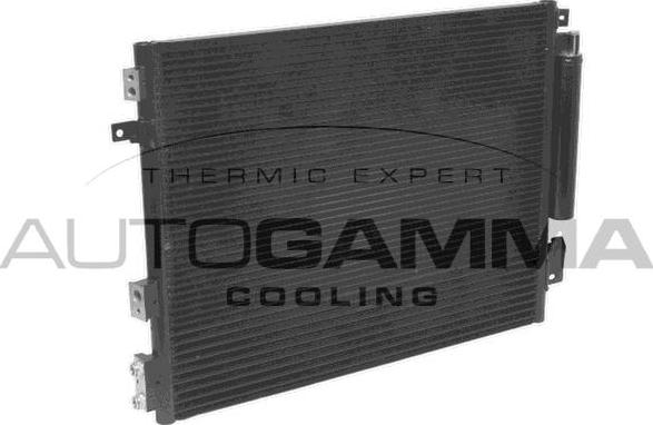 Autogamma 107880 - Condensateur, climatisation droxauto.com