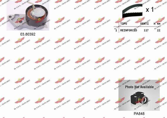 Autokit 04.5058PA - Kit de distribution droxauto.com