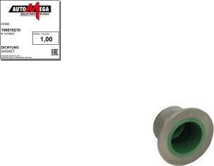 Automega 190010210 - Bague d'étanchéité, tige de soupape droxauto.com