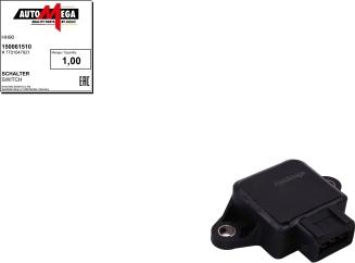 Automega 150061510 - Capteur, position du papillon droxauto.com