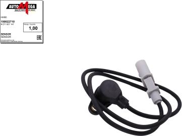 Automega 150022710 - Capteur d'angle, vilebrequin droxauto.com