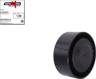 Automega 210149210 - Poulie renvoi / transmission, courroie de distribution droxauto.com