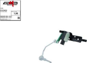 Automega 274744910 - Capteur, lumière xénon (correcteur de portée) droxauto.com