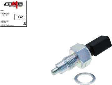 Automega 274745510 - Contacteur, feu de recul droxauto.com