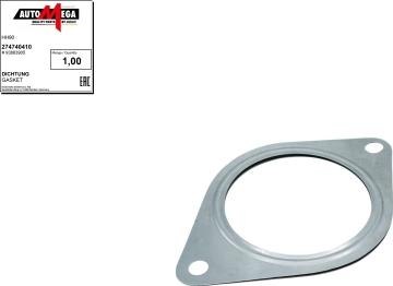 Automega 274740410 - Joint d'étanchéité, tuyau d'échappement droxauto.com