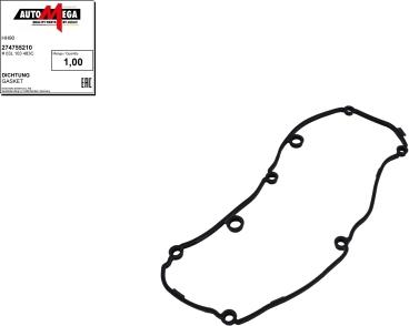 Automega 274755210 - Joint de cache culbuteurs droxauto.com
