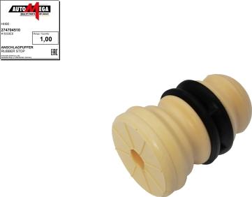 Automega 274704510 - Butée élastique, suspension droxauto.com