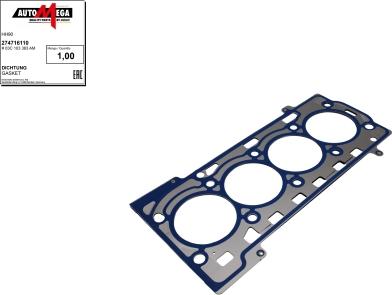 Automega 274716110 - Joint d'étanchéité, culasse droxauto.com