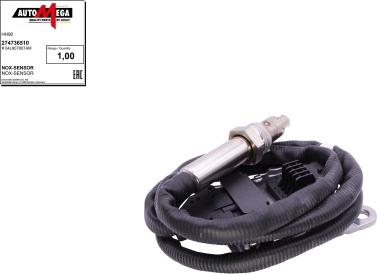 Automega 274736510 - Capteur NOx, Injection d'urée droxauto.com