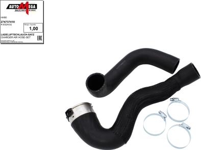 Automega 274737410 - Gaine de suralimentation droxauto.com