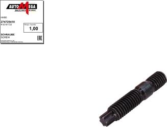 Automega 274725410 - Vis, collecteur des gaz d'échappement droxauto.com