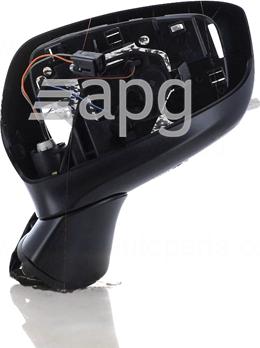 Auto Parts Group MAA-81001LHG - Rétroviseur extérieur droxauto.com