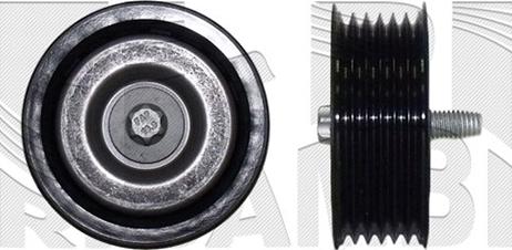 Autoteam A08416 - Poulie renvoi / transmission, courroie trapézoïdale à nervures droxauto.com