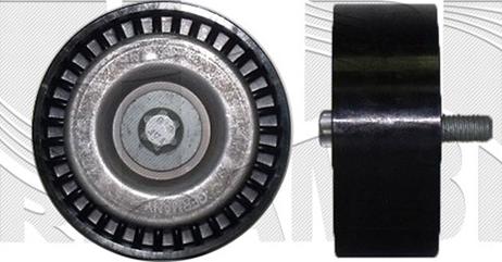 Autoteam A08796 - Poulie renvoi / transmission, courroie trapézoïdale à nervures droxauto.com