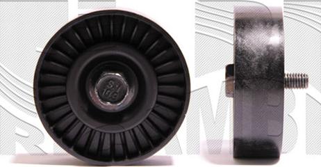 Autoteam A07348 - Poulie renvoi / transmission, courroie trapézoïdale à nervures droxauto.com