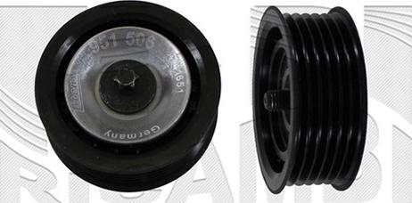 Autoteam AA1049 - Poulie renvoi / transmission, courroie trapézoïdale à nervures droxauto.com