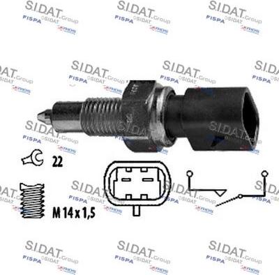 Autoteam C234203 - Contacteur, feu de recul droxauto.com