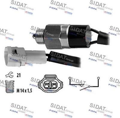 Autoteam C234212 - Contacteur, feu de recul droxauto.com