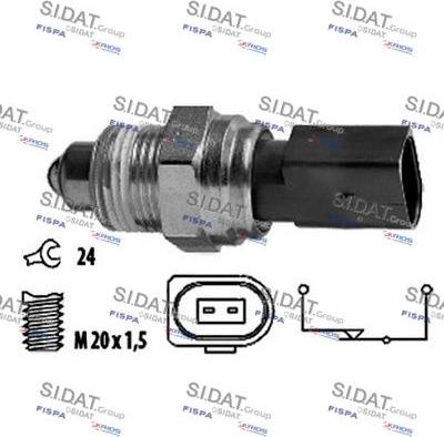 Autoteam C234223 - Contacteur, feu de recul droxauto.com