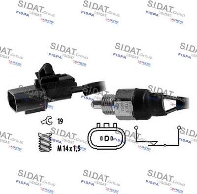 Autoteam C234222 - Contacteur, feu de recul droxauto.com