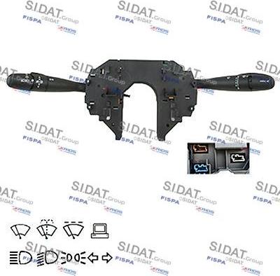 Autoteam D30940 - Commutateur de colonne de direction droxauto.com