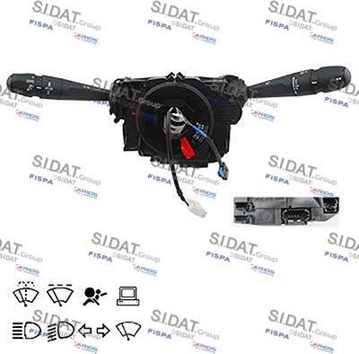 Autoteam D30965 - Commutateur de colonne de direction droxauto.com