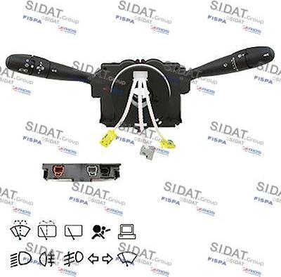 Autoteam D30555 - Commutateur de colonne de direction droxauto.com