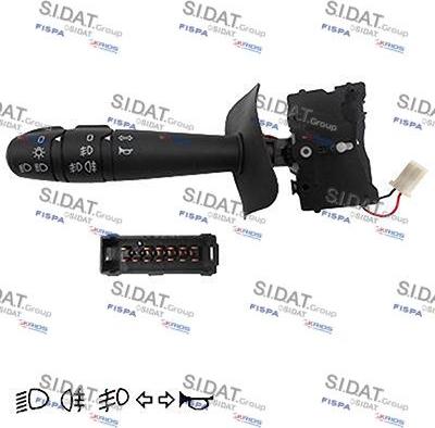 Autoteam D30038 - Commutateur de colonne de direction droxauto.com