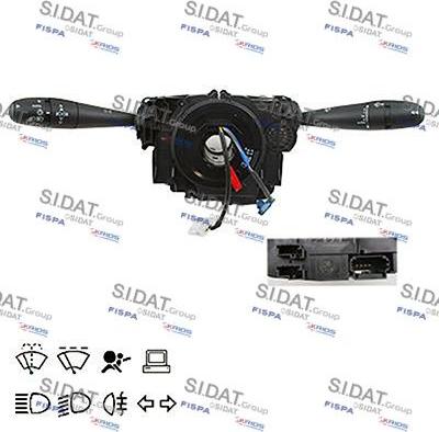 Autoteam D30853 - Commutateur de colonne de direction droxauto.com