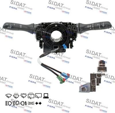 Autoteam D30873 - Commutateur de colonne de direction droxauto.com