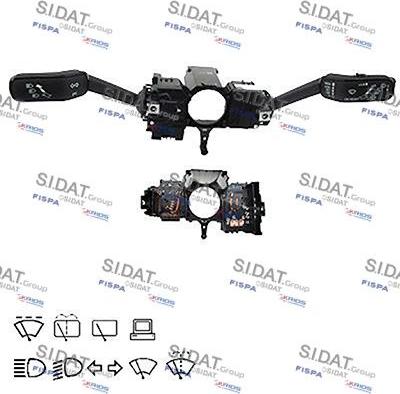 Autoteam D30330 - Commutateur de colonne de direction droxauto.com