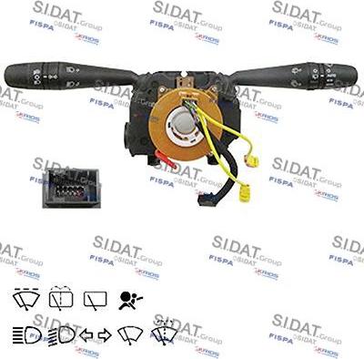 Autoteam D30376 - Commutateur de colonne de direction droxauto.com