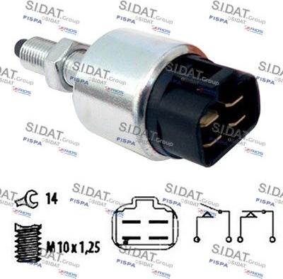 Autoteam E140020 - Interrupteur des feux de freins droxauto.com
