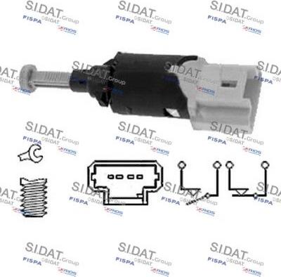 Autoteam E140074 - Interrupteur des feux de freins droxauto.com
