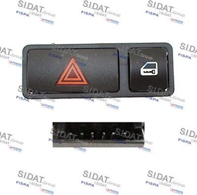 Autoteam F60056A2 - Interrupteur de signal de détresse droxauto.com