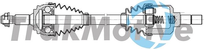 Autoteam G302055 - Arbre de transmission droxauto.com