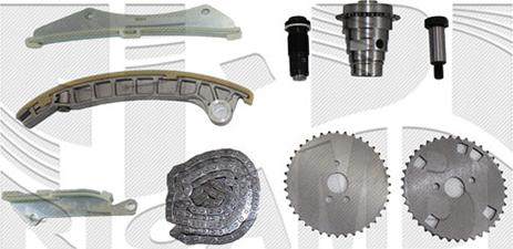 Autoteam KCA218 - Kit de distribution par chaîne droxauto.com