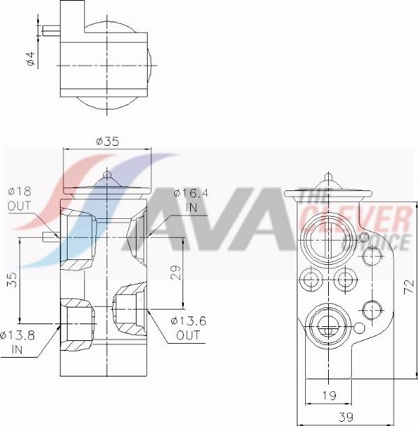 AVA MS1799 - Détendeur, climatisation droxauto.com