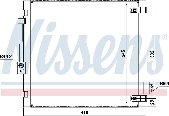 AVA TE5006D - Condensateur, climatisation droxauto.com