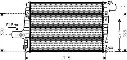 AVA AI 4136 - Intercooler, échangeur droxauto.com