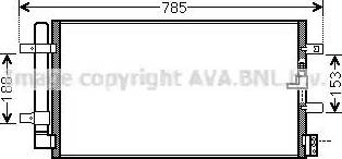 AVA AI5360D - Condensateur, climatisation droxauto.com