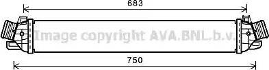 AVA AL4130 - Intercooler, échangeur droxauto.com