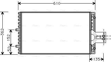 AVA CN 5099 - Condensateur, climatisation droxauto.com