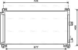 AVA CN5273D - Condensateur, climatisation droxauto.com