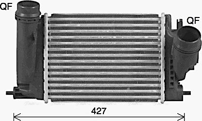 AVA DN4469 - Intercooler, échangeur droxauto.com