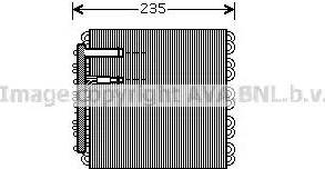 AVA DNV228 - Évaporateur climatisation droxauto.com