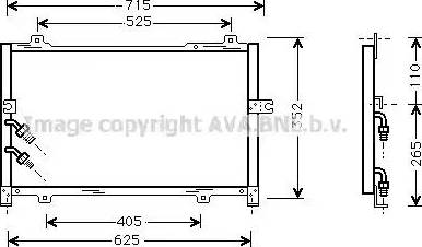 AVA HD 5099 - Condensateur, climatisation droxauto.com