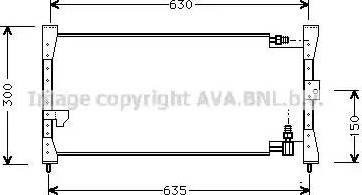 AVA HD 5088 - Condensateur, climatisation droxauto.com